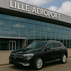 Transfert privé depuis Amiens vers l'aéroport de Lille-Lesquin (LIL)
