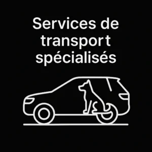 Services de transport spécialisés